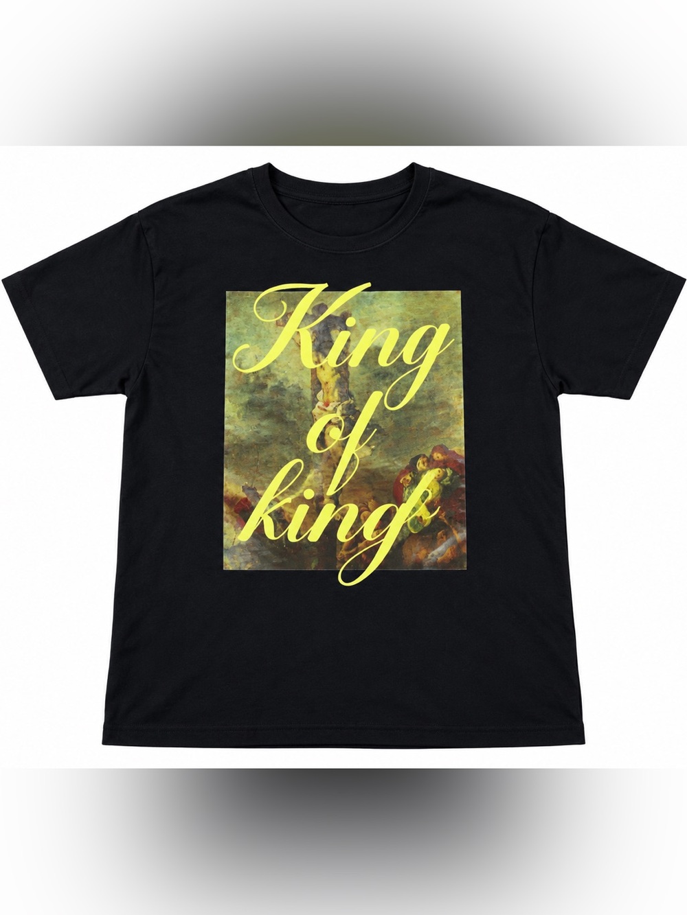 King of Kings Black Graphic Tee